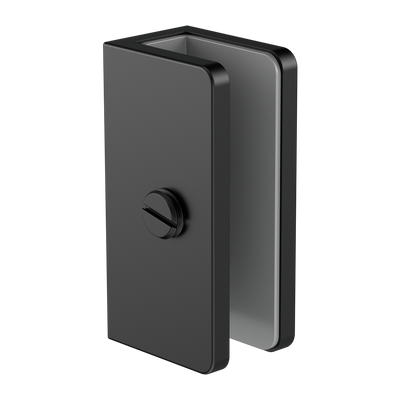 Nero Shower U Bracket 10mm Glass Matte Black