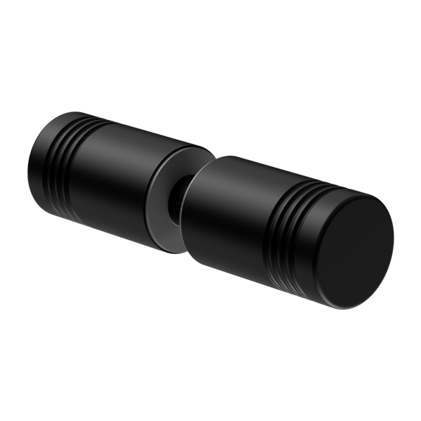 Nero Round Shower Knob Matte Black