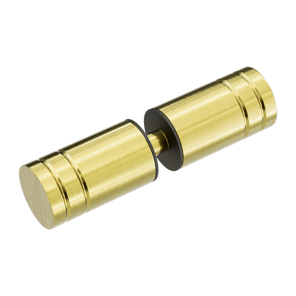 Nero Round Shower Knob Brushed Gold