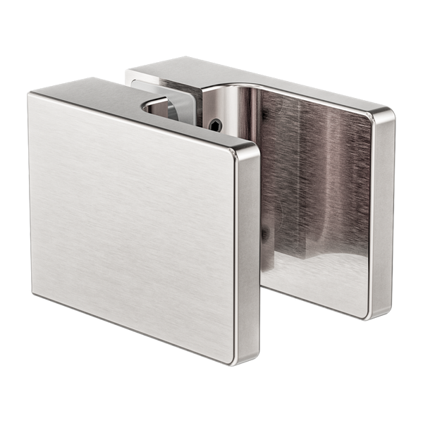 Nero Square Shower Knob Handle Brushed Nickel