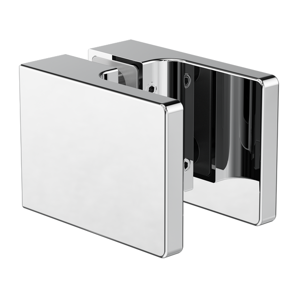 Nero Square Shower Knob Handle Chrome