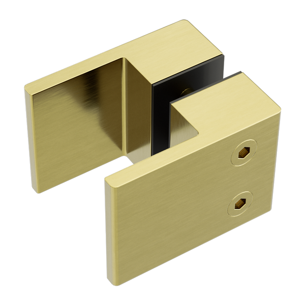 Nero Square Shower Knob Handle Brushed Gold