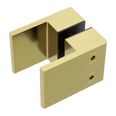 Nero Square Shower Knob Handle Brushed Gold