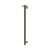 Nero Non-Heated Vertical Towel Rail 900mm Tumbled Antique Brass