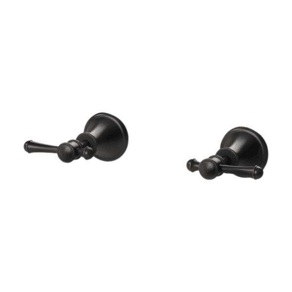 Phoenix Nostalgia Lever Wall Top Assemblies Antique Black