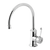Phoenix Nostalgia Sink Mixer 220mm Gooseneck Chrome White