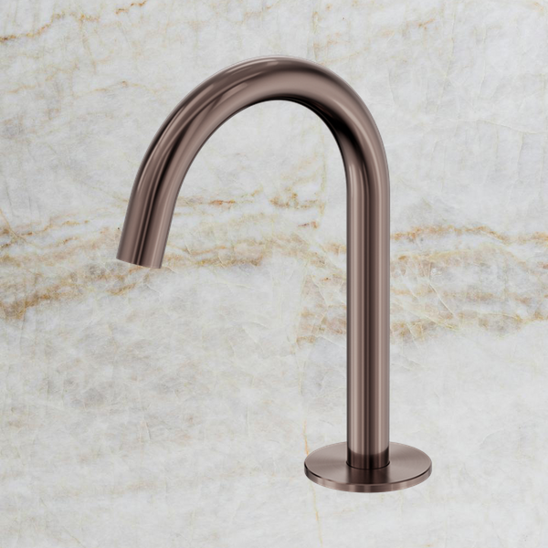 Nero Serenity Basin Arc Spout Brushed Bronze
