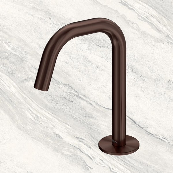 Nero Serenity Basin Edge Spout Rome Bronze Lead Free