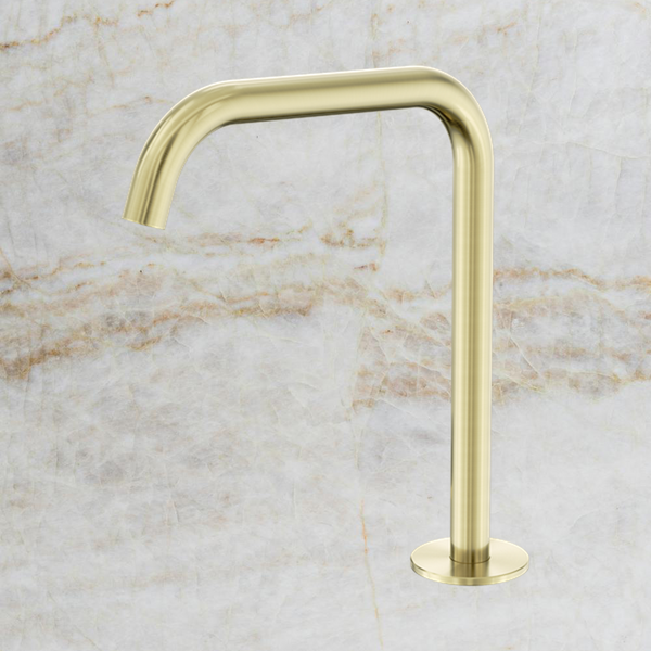 Nero Serenity Bath/Kitchen Edge Spout Brushed Gold