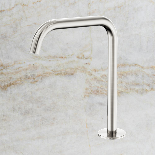 Nero Serenity Bath/Kitchen Edge Spout Brushed Nickel