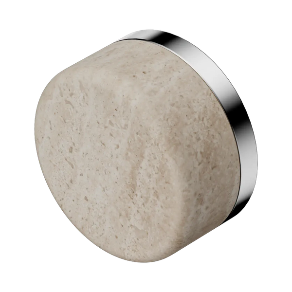 Nero Serenity Rome Travertine Handle (Trim Kit Only) Chrome