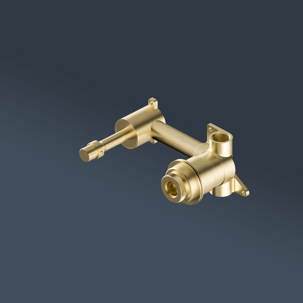 Nero Serenity Progressive Wall Basin Mixer Body Only