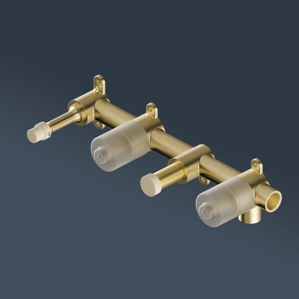 Nero Serenity Shower System with Spout Body Only