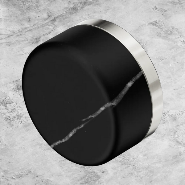 Nero Serenity Marquina Black Handle (Trim Kit Only) Brushed Nickel