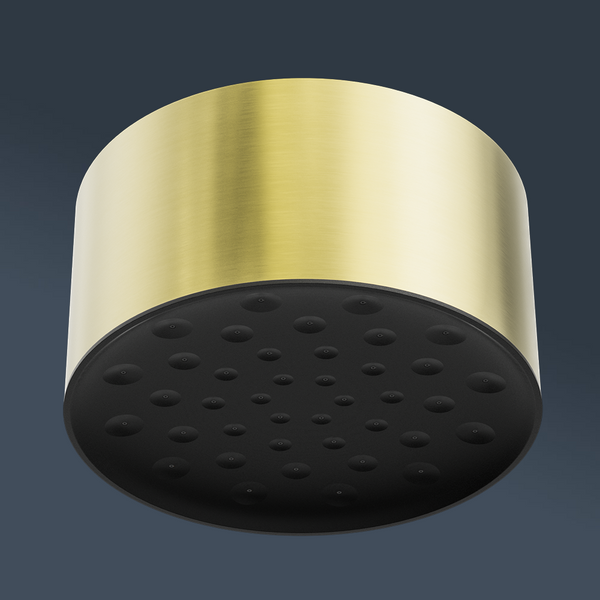 Nero Serenity Ceiling Shower Head Brushed Gold