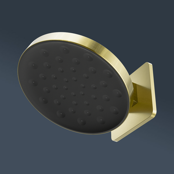 Nero Serenity Wall Shower Head Brushed Gold