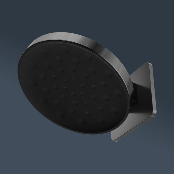 Nero Serenity Wall Shower Head Gunmetal