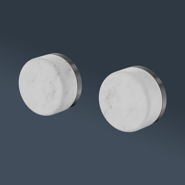 Nero Serenity Wall Top Assembly With Carrara Handle Gunmetal