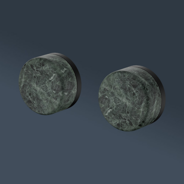 Nero Serenity Wall Top Assembly With Verde Alpi Handle Matte Black