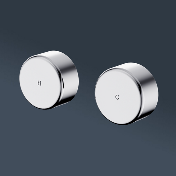 Nero Serenity Wall Top Assembly With Metal Handle Chrome