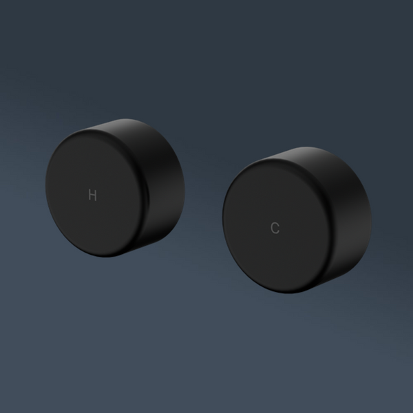 Nero Serenity Wall Top Assembly With Metal Handle Matte Black