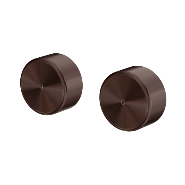 Nero Serenity Wall Top Assemblies With Metal Handle Rome Bronze Lead Free