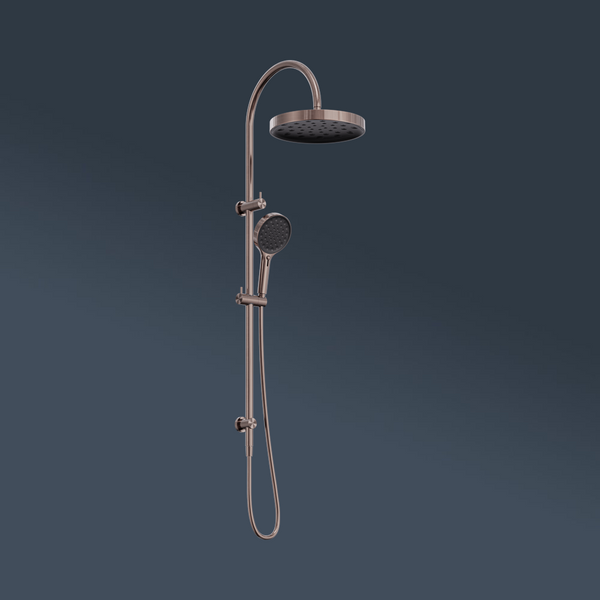 Nero Serenity Twin Shower Brushed Bronze