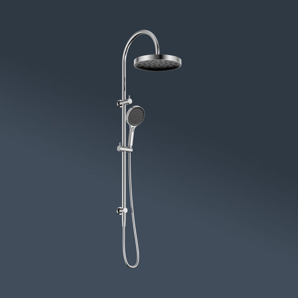 Nero Serenity Twin Shower Chrome