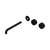 Nero Serenity Wall Basin Set 220mm Offset Spout with Metal Handle (Trim Kit Only) Matte Black