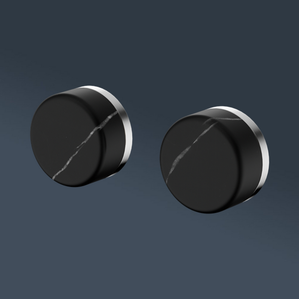 Nero Serenity Wall Top Assembly With Marquina Black Handle Chrome