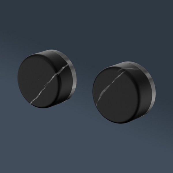 Nero Serenity Wall Top Assembly With Marquina Black Handle Gunmetal