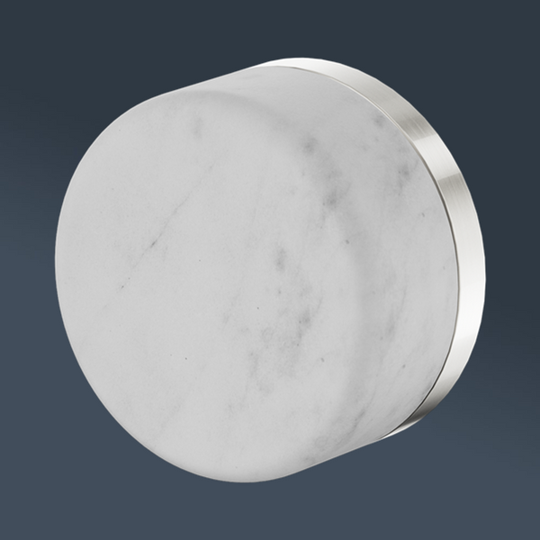 Nero Serenity Progressive Shower Mixer With Carrara Handle Brushed Nickel