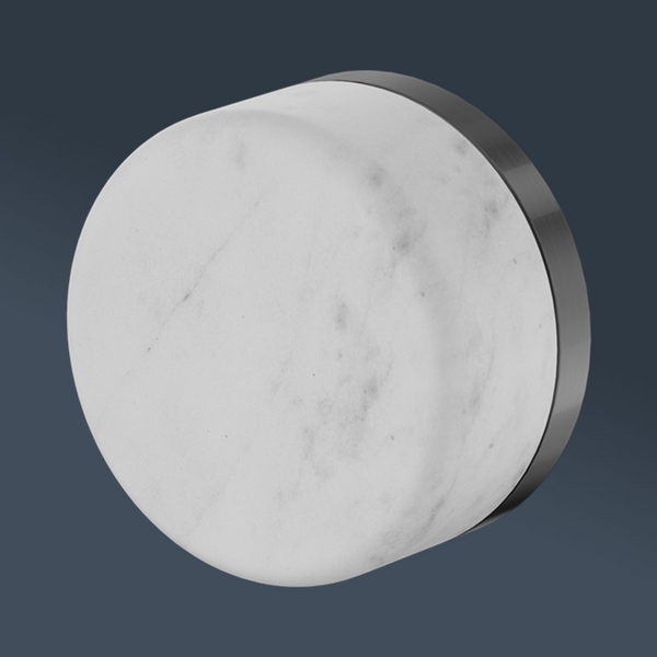 Nero Serenity Progressive Shower Mixer With Carrara Handle Gunmetal