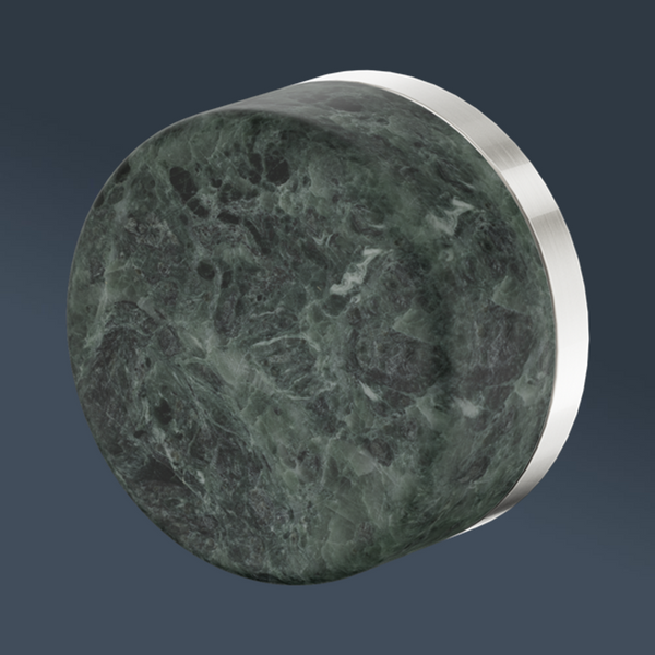 Nero Serenity Progressive Shower Mixer With Verde Alpi Handle Brushed Nickel