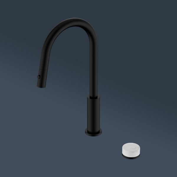 Nero Serenity Progressive Pull Out Kitchen Set With Carrara Handle Matte Black
