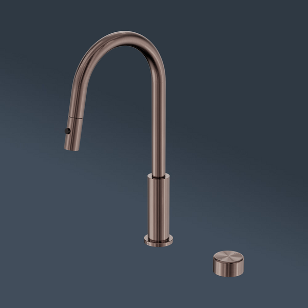 Nero Serenity Progressive Pull Out Kitchen Set With Metal Handle Brushed Bronze