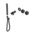 Nero Serenity Progressive Shower System with Metal Handle and Slim Shower (Trim Kit Only) Gunmetal