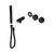 Nero Serenity Progressive Shower System with Metal Handle and Slim Shower (Trim Kit Only) Matte Black