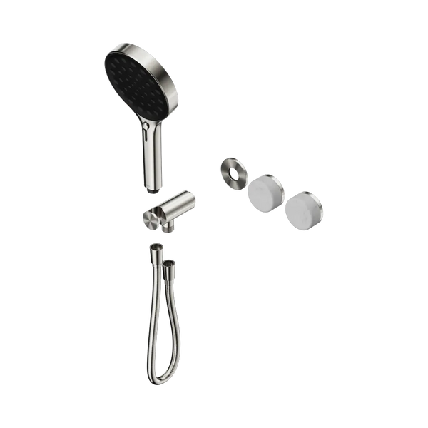 Nero Serenity Progressive Shower System with Carrara Handle and Serenity Hand Shower (Trim Kit Only) Brushed Nickel