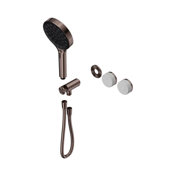 Nero Serenity Progressive Shower System with Carrara Handle and Serenity Hand Shower (Trim Kit Only) Brushed Bronze