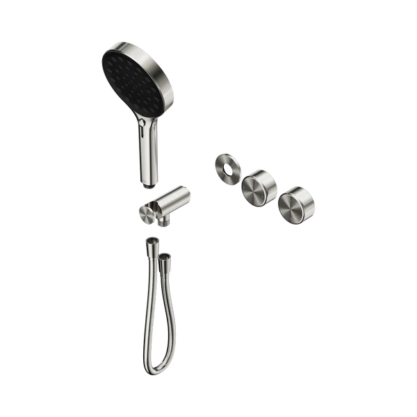 Nero Serenity Progressive Shower System with Metal Handle and Serenity Hand Shower (Trim Kit Only) Brushed Nickel