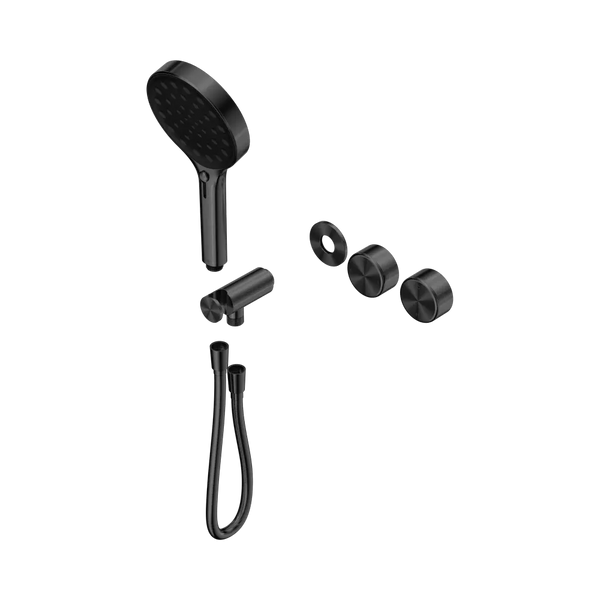 Nero Serenity Progressive Shower System with Metal Handle and Serenity Hand Shower (Trim Kit Only) Gunmetal