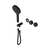 Nero Serenity Progressive Shower System with Metal Handle and Serenity Hand Shower (Trim Kit Only) Matte Black