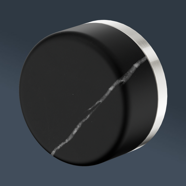 Nero Serenity Progressive Shower Mixer With Marquina Black Handle Brushed Nickel