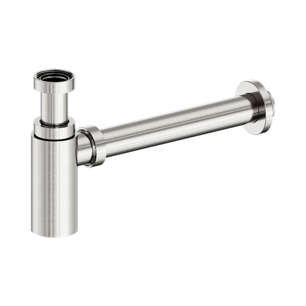 Nero 40mm Round Bottle Trap II Brushed Nickel