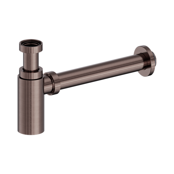 Nero 40mm Round Bottle Trap II Brushed Bronze