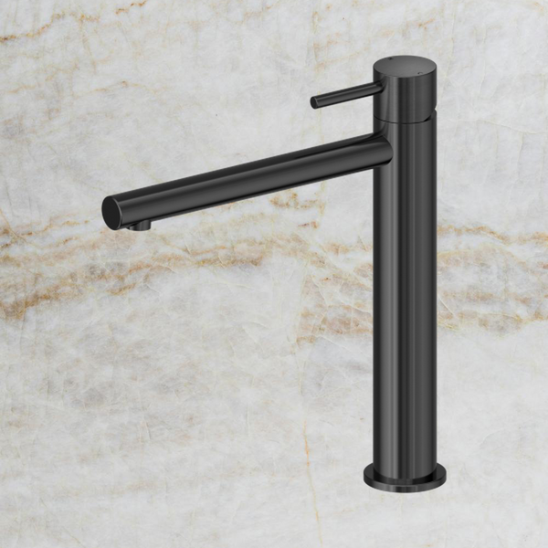 Nero Dolce II Tall Basin Mixer Gunmetal