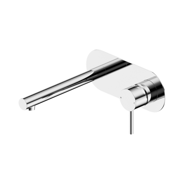 Nero Dolce II Wall Basin/Bath Mixer Chrome