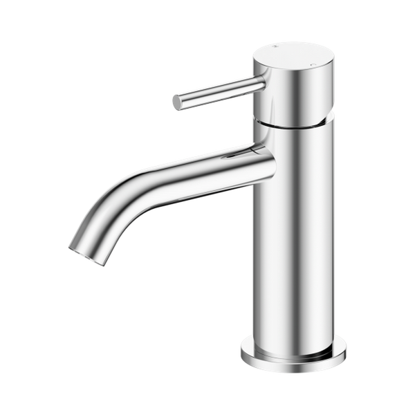 Nero Dolce II Basin Mixer Curved Spout Chrome