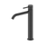 Nero Dolce II Tall Basin Mixer Curved Spout Gunmetal